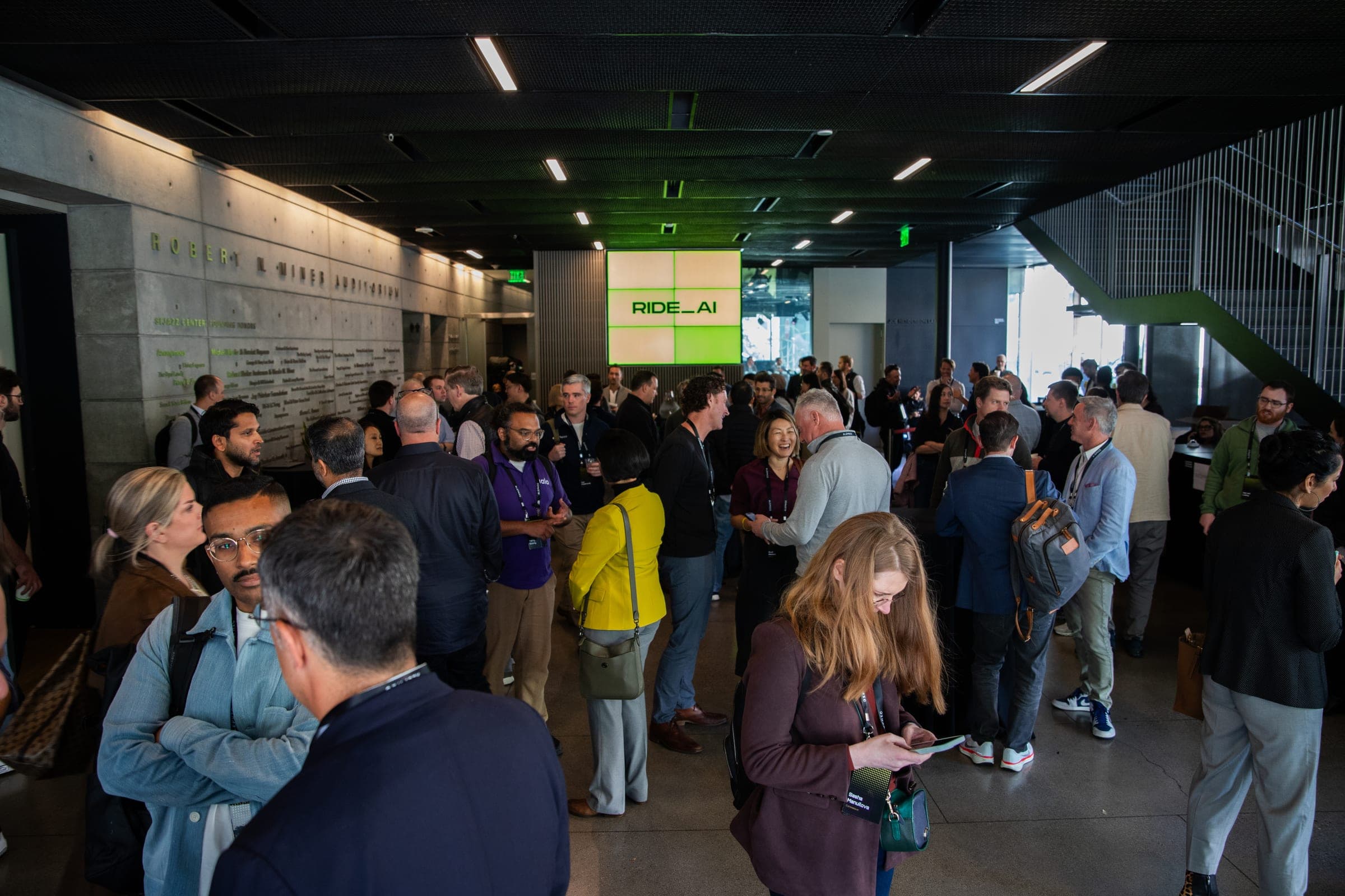 Ride AI policy panel on stage