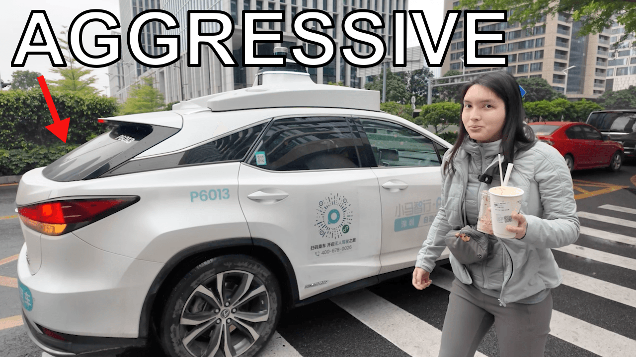 I tried the most aggressive robotaxi in China.
