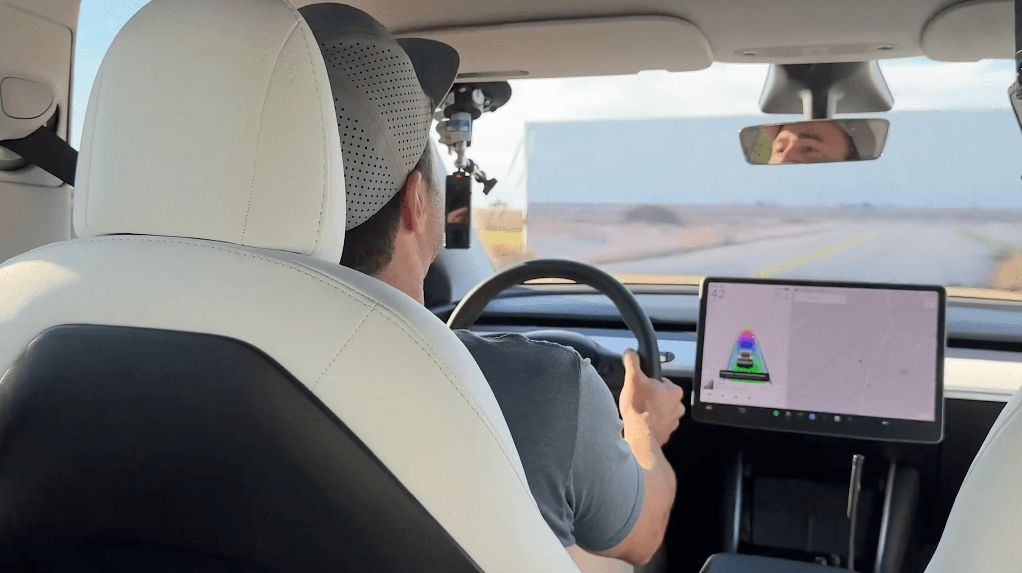 YouTuber Goes Wile E. Coyote Mode With Tesla Autopilot—Chaos Ensues