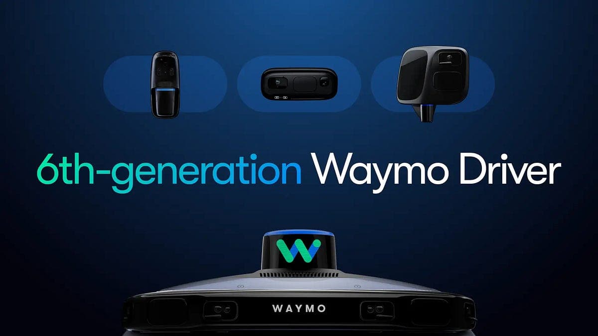 Waymo Launches the 6th-gen Driver